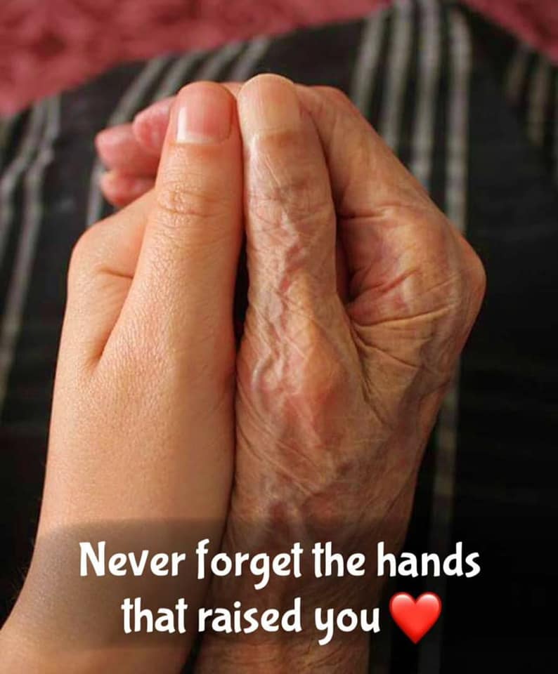 Never Forget The Hands That Raised You My Blog